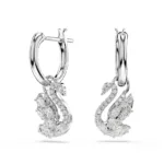Swarovski cercei pentru femei din metal cu zirconiu cubic