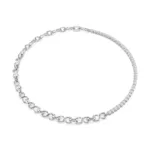 Swarovski lanti?or pentru femei din metal cu zirconiu cubic MATRIX