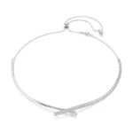 Swarovski lanti?or pentru femei din metal cu zirconiu cubic MATRIX