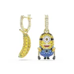 Swarovski cercei pentru femei placati cu aur cu cristal Swarovski MINIONS