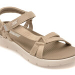 Sandale SKECHERS gri, GO WALK FLEX, din material textil