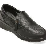Pantofi PASS COLLECTION negri, J860021, din piele naturala