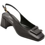 Pantofi Dama eleganti GOLD DEER negri, 432004, din piele naturala
