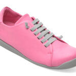 Pantofi GRYXX roz, 1601, din piele naturala