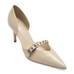 Pantofi Dama eleganti FLAVIA PASSINI albi, 119408F, din piele naturala lacuita