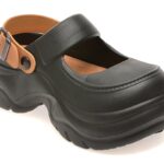 Papuci GRYXX negri, 2508, din pvc