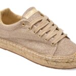 Pantofi REPLAY aurii, WF2224S, din piele ecologica