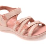 Sandale Femei CLARKS roz, MIRA MADI, din material textil