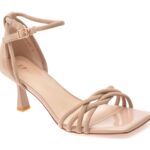 Sandale Femei elegante EPICA bej, 5KL740, din piele intoarsa