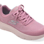 Incaltaminte Dama sport SKECHERS mov, GO WALK FLEX, din material textil