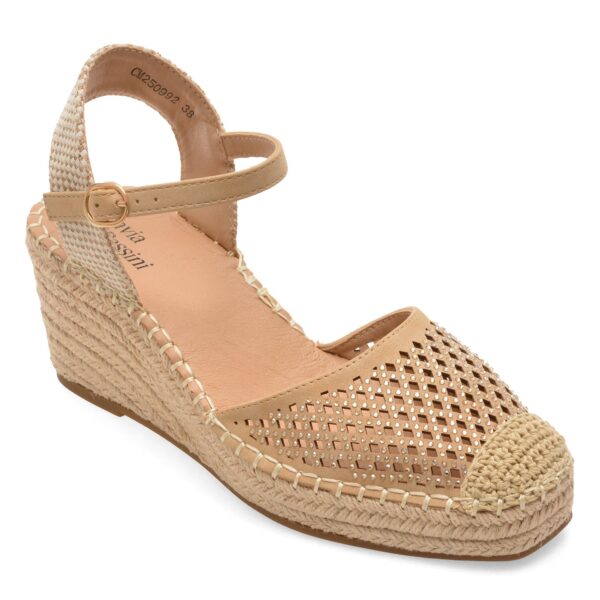 Pantofi FLAVIA PASSINI bej, 992, din material textil