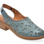 Pantofi FLAVIA PASSINI albastri, K9500, din piele naturala