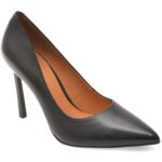 Pantofi Dama eleganti EPICA negri, E19070, din piele naturala