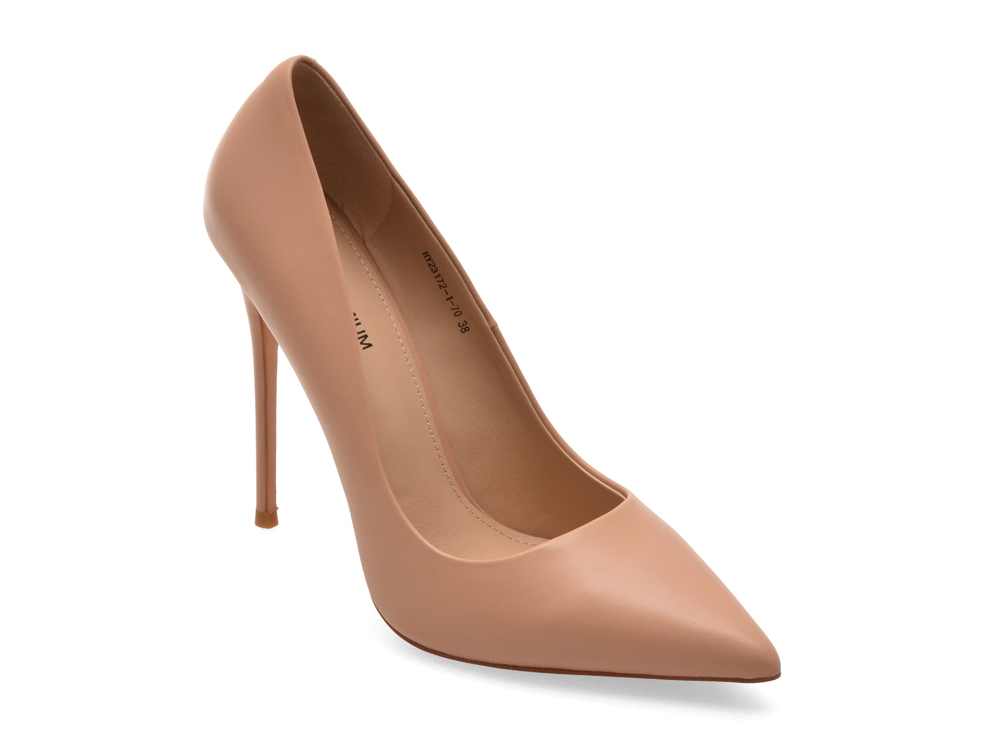 c8fb2ce5449975e2ee72dad167e9058c3d1dc4a22f31e0cfee5a69357ec85647 Pantofi Dama eleganti EPICA PREMIUM nude, 23172, din piele naturala - imagine 1