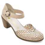 Pantofi RIEKER gri, 40902, din piele naturala
