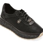 Pantofi GRYXX negri, 219587, din piele naturala