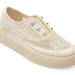 Pantofi EPICA bej, 298, din material textil