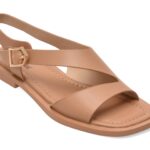 Sandale FLAVIA PASSINI nude, X793, din piele naturala