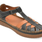 Pantofi PASS COLLECTION bleumarin, KL60027, din piele naturala