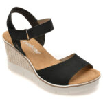 Sandale RIEKER bleumarin, 68590, din piele naturala