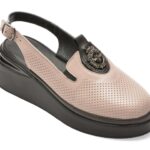 Pantofi IMAGE gri, 106242Z, din piele naturala