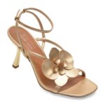 Sandale elegante CALL IT SPRING aurii, KALYAA 710, din piele ecologica