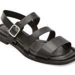 Sandale FLAVIA PASSINI negre, X792, din piele naturala