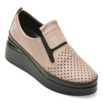Pantofi IMAGE gri, 1062423, din piele naturala