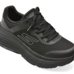Incaltaminte Dama sport SKECHERS negri, MAX CUSHIONING ENDEAVOUR, din material textil