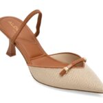Pantofi Dama eleganti ALDO bej, 14378806, din material textil