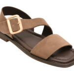 Sandale GRYXX gri, 5001690, din piele intoarsa