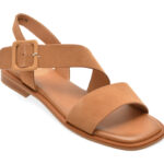 Sandale Femei FLAVIA PASSINI maro, 35K6, din piele intoarsa