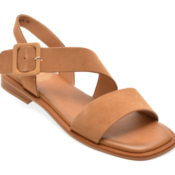 Sandale Femei FLAVIA PASSINI maro, 35K6, din piele intoarsa