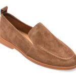 Mocasini FLAVIA PASSINI maro, 1197G19, din piele intoarsa