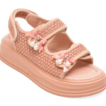 Sandale GRYXX roz, 7163, din piele ecologica