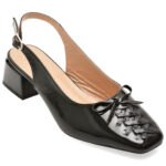 Pantofi Dama eleganti EPICA negri, 6195231, din piele naturala lacuita