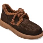 Pantofi casual Femei GRYXX maro, 3432737, din piele intoarsa