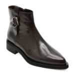 Botine EPICA maro, HX2215, din piele naturala