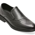 Pantofi eleganti BITE THE BULLET negri, T86191, din piele naturala