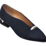 Pantofi eleganti femei EPICA bleumarin, 3671896, din piele intoarsa