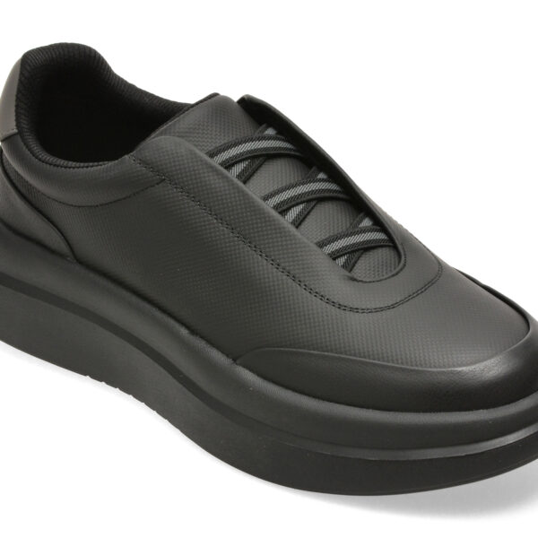 Pantofi sport Barbati EPICA negri, 6006, din piele naturala