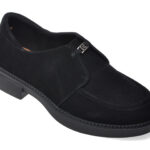 Pantofi casual Femei FLAVIA PASSINI negri, V1207, din piele intoarsa