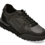 Pantofi sport Barbati REPLAY negri, MS1P2WL, din piele naturala