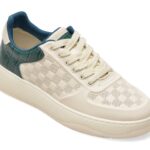 Pantofi sport Barbati EPICA albi, 5260, din piele naturala