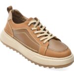 Pantofi sport Barbati BITE THE BULLET maro, 71612, din piele naturala