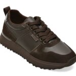 Pantofi sport DAMA FLAVIA PASSINI maro, 18362, din piele naturala