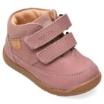 Ghete Fete GEOX roz, B664PD, din piele naturala