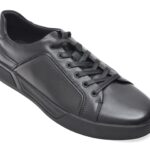 Pantofi sport Barbati GRYXX negri, 63677, din piele naturala