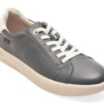 Pantofi sport Barbati CALLAGHAN albastri, 65700, din piele naturala