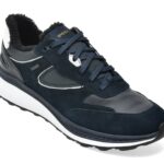 Pantofi sport Barbati GEOX bleumarin, U56HGB, din piele naturala